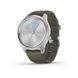 GARMIN VIVOMOVE3 STYLE, SILVER/GREEN BAND 010-02240-21 - VIVOMOVE3 STYLE - BRANDS