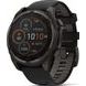 GARMIN FENIX® 8 – 47 MM, SOLAR, SAPPHIRE SAPPHIRE, CARBON GREY DLC TITANIUM S BLACK/GRAY SILIKONOVÝM ŘEMÍNKEM 010-02906-11 - FENIX 8 47MM - ZNAČKY