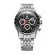 NIVADA GRENCHEN CHRONOKING MECAQUARTZ RACING BLACK - INTER. BEZEL - CHRONOMASTER - ZNAČKY