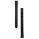 FORMEX REEF DEPLOYANT RUBBER STRAP, BLACK (WITHOUT CLASP) RS.2201.91 - STRAPS - ACCESSORIES