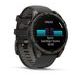 GARMIN FENIX® 8 – 47 MM, AMOLED SAPPHIRE, CARBON GREY DLC TITANIUM S BLACK/GRAY SILIKONOVÝM ŘEMÍNKEM 010-02904-21 - FENIX 8 47MM - ZNAČKY