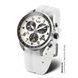 VOSTOK EUROPE SPACE RACE CHRONO LINE 6S30-325A743 - WHITE RUBBER STRAP (LUMINOUS) - SPACE RACE - BRANDS