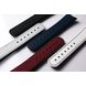 FORMEX ESSENCE THIRTYNINE DEPLOYANT WHITE WITH BLACK STITCHING NYLON (WITHOUT CLASP) NNS.0333.831 - STRAPS - ACCESSORIES