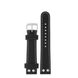 LEATHER STRAP JUNKERS 20MM - BLACK/TWO RIVETS - STRAPS - ACCESSORIES