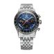 NIVADA GRENCHEN CHRONOKING MECAQUARTZ RACING BLUE - INTER. BEZEL - CHRONOMASTER - ZNAČKY