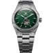 NIVADA GRENCHEN F77 TITANIUM GREEN AVENTURINE OPEN HEART MK2 - 38MM - F77 - ZNAČKY
