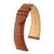 STRAP HIRSCH REGENT 2 ALLIGATOR - GOLDEN BROWN, MATT - STRAPS - ACCESSORIES