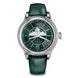 EMERALD GREEN AVIATOR LEATHER STRAP FOR DOUGLAS MOONFLIGHT V.1.33.0.262.4 - SHINY BUCKLE - STRAPS - ACCESSORIES