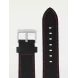 LEATHER STRAP JUNKERS 22MM - BLACK/RED STITCHING - STRAPS - ACCESSORIES