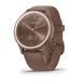 GARMIN VÍVOMOVE SPORT PEACH GOLD/COCOA SILICONE BAND - 010-02566-02 - VIVOMOVE SPORT - BRANDS