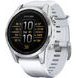 GARMIN EPIX™ PRO (GEN 2) STANDARD EDITION SILVER / WHITESTONE BAND - 010-02802-01 - GARMIN - BRANDS