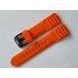 SILIKONOVÝ ŘEMÍNEK VOSTOK EUROPE PRO VK61-571F612 - ORANŽOVÝ/ČERNÁ SPONA - ŘEMÍNKY - OSTATNÍ