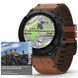 GARMIN FENIX6X PRO SAPPHIRE, BLACKDLC/BROWNLEATHER BAND (MAP/MUSIC) 010-02157-14 - GARMIN - ZNAČKY