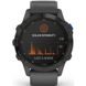 GARMIN FENIX6 PRO SOLAR, BLACK/SLATE BAND (MAP/MUSIC) 010-02410-11 - GARMIN - BRANDS