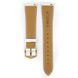 ŘEMÍNEK HIRSCH GENUINE CROCO 1 - BÍLÝ, LESK - STRAPS - ACCESSORIES