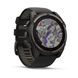 GARMIN FENIX® 8 – 51 MM, SOLAR, SAPPHIRE SAPPHIRE, CARBON GREY DLC TITANIUM S BLACK/GREY SILIKONOVÝM ŘEMÍNKEM 010-02907-11 - FENIX 8 51MM - ZNAČKY