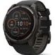 GARMIN FENIX® 8 – 51 MM, SOLAR, SAPPHIRE SAPPHIRE, CARBON GREY DLC TITANIUM S BLACK/GREY SILIKONOVÝM ŘEMÍNKEM 010-02907-11 - FENIX 8 51MM - ZNAČKY