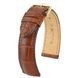 STRAP HIRSCH EARL ALLIGATOR - GOLDEN BROWN, MATT - STRAPS - ACCESSORIES