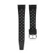 TROPIC BLACK RUBBER STRAP NIVADA GRENCHEN - STRAPS - ACCESSORIES