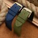 STRAP NYLON/LEATHER GREEN - STRAPS - ACCESSORIES