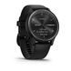 GARMIN VÍVOMOVE SPORT SLATE/BLACK SILICONE BAND - 010-02566-00 - VIVOMOVE SPORT - ZNAČKY