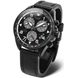 VOSTOK EUROPE SPACE RACE CHRONO LINE 6S30-325C744 - BLACK LEATHER STRAP - SPACE RACE - BRANDS
