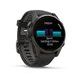 GARMIN FENIX® 8 – 43 MM, AMOLED SAPPHIRE, CARBON GREY DLC TITANIUM, BLACK / PEBBLE GREY WITH SILICONE STRAP 010-02903-21 - FENIX 8 43MM - BRANDS