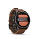 GARMIN FĒNIX® 8 PRO – 47 MM, AMOLED SAPPHIRE, CARBON GREY DLC TITANIUM WITH CHESTNUT LEATHER STRAP 010-03198-40 - FENIX 8 PRO 47MM - BRANDS