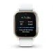 GARMIN VENU® SQ 2 CREAM GOLD / WHITE SILICONE BAND - 010-02701-11 - VENU SQ 2 - BRANDS