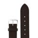 LEATHER STRAP JUNKERS 20MM - DARK BROWN - STRAPS - ACCESSORIES