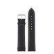 LEATHER STRAP JUNKERS XL 22MM - BLACK/WHITE STITCHING - STRAPS - ACCESSORIES