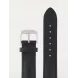 LEATHER STRAP JUNKERS XL 20MM - BLACK/CROCO - STRAPS - ACCESSORIES