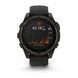 GARMIN FENIX® 8 – 47 MM, SOLAR, SAPPHIRE, CARBON GREY DLC TITANIUM WITH BLACK/GRAY SILICONE STRAP 010-02906-11 - FENIX 8 47MM - BRANDS