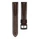 KOŽENÝ ŘEMÍNEK BIATEC | TMAVĚ HNĚDÝ Z TELETINY - 20 MM - STRAPS - ACCESSORIES