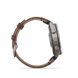 GARMIN FENIX® 9 PRO INREACH - 47 MM, TITANIUM S KOŽENÝM ŘEMÍNKEM WALNUT 010-04336-41 - FENIX 9 PRO INREACH - ZNAČKY