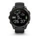 GARMIN FENIX® 8 – 47 MM, AMOLED SAPPHIRE, CARBON GREY DLC TITANIUM S BLACK/GRAY SILIKONOVÝM ŘEMÍNKEM 010-02904-21 - FENIX 8 47MM - ZNAČKY