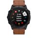 GARMIN FENIX6X PRO SAPPHIRE, BLACKDLC/BROWNLEATHER BAND (MAP/MUSIC) 010-02157-14 - GARMIN - ZNAČKY