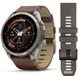 GARMIN FENIX® 9 PRO INREACH - 51 MM, TITANIUM S KOŽENÝM ŘEMÍNKEM WALNUT 010-04337-41 - FENIX 9 PRO INREACH - ZNAČKY