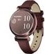 GARMIN LILY® 2 CLASSIC DARK BRONZE / MULBERRY LEATHER BAND 010-02839-03 - LILY 2 - ZNAČKY