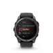 GARMIN FĒNIX® 8 PRO – 51 MM, AMOLED SAPPHIRE, CARBON GREY DLC TITANIUM SE SILIKONOVÝM ŘEMÍNKEM BLACK/PEBBLE GREY 010-03199-01 - FENIX 8 PRO 51MM - ZNAČKY