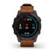 GARMIN EPIX™ PRO SAPPHIRE STYLE, TITAN BLACK/ BROWN LEATHER BAND - 010-02582-30 - EPIX - BRANDS
