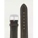 LEATHER STRAP JUNKERS XL 20MM - DARK BROWN/WHITE STITCHING - STRAPS - ACCESSORIES
