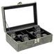 WATCH BOX FRIEDRICH LEDERWAREN CUBANO 27022-8 - WATCH BOXES - ACCESSORIES