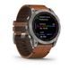 GARMIN FENIX 7X PRO SAPPHIRE SOLAR TITAN/ BROWN LEATHER BAND - 010-02541-19 - FENIX 7X - BRANDS