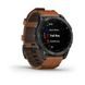 GARMIN EPIX™ PRO SAPPHIRE STYLE, TITAN BLACK/ BROWN LEATHER BAND - 010-02582-30 - EPIX - BRANDS