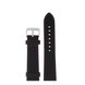 LEATHER STRAP JUNKERS 22MM - BLACK/RED STITCHING - STRAPS - ACCESSORIES