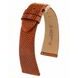 ŘEMÍNEK HIRSCH LIZARD - ZLATOHNĚDÝ, LESKLÝ - STRAPS - ACCESSORIES
