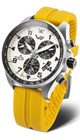 VOSTOK EUROPE SPACE RACE CHRONO LINE 6S30-325A743 - YELLOW RUBBER STRAP - SPACE RACE - BRANDS