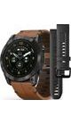 GARMIN EPIX™ PRO (GEN 2) SAPPHIRE EDITION CARBON GRAY DLC TITANIUM / CHESTNUT LEATHER BAND - 010-02804-30 - EPIX - ZNAČKY