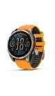 FĒNIX® 8 – 47 MM, AMOLED SAPPHIRE, TITANIUM S ORANGE/GRAPHITE SILIKONOVÝM ŘEMÍNKEM 010-02904-11 - FENIX 8 47MM - ZNAČKY